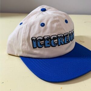 NWT Icecream BBB Blue and Cream Cap Hat